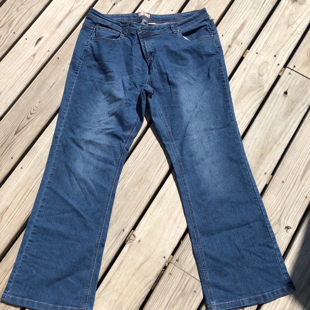 NRJ Dark Blue Bootcut jeans